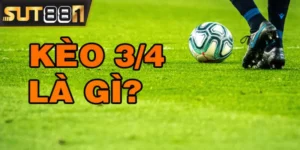 Kèo Chấp 3/4 Là Gì? Mẹo Soi Kèo Đặt Cược Chắn Ăn Tại SUT88